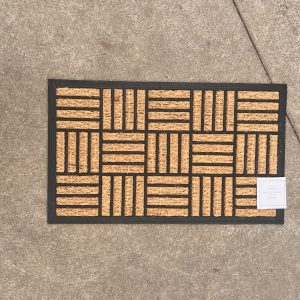 Check Door Mat 18x30"