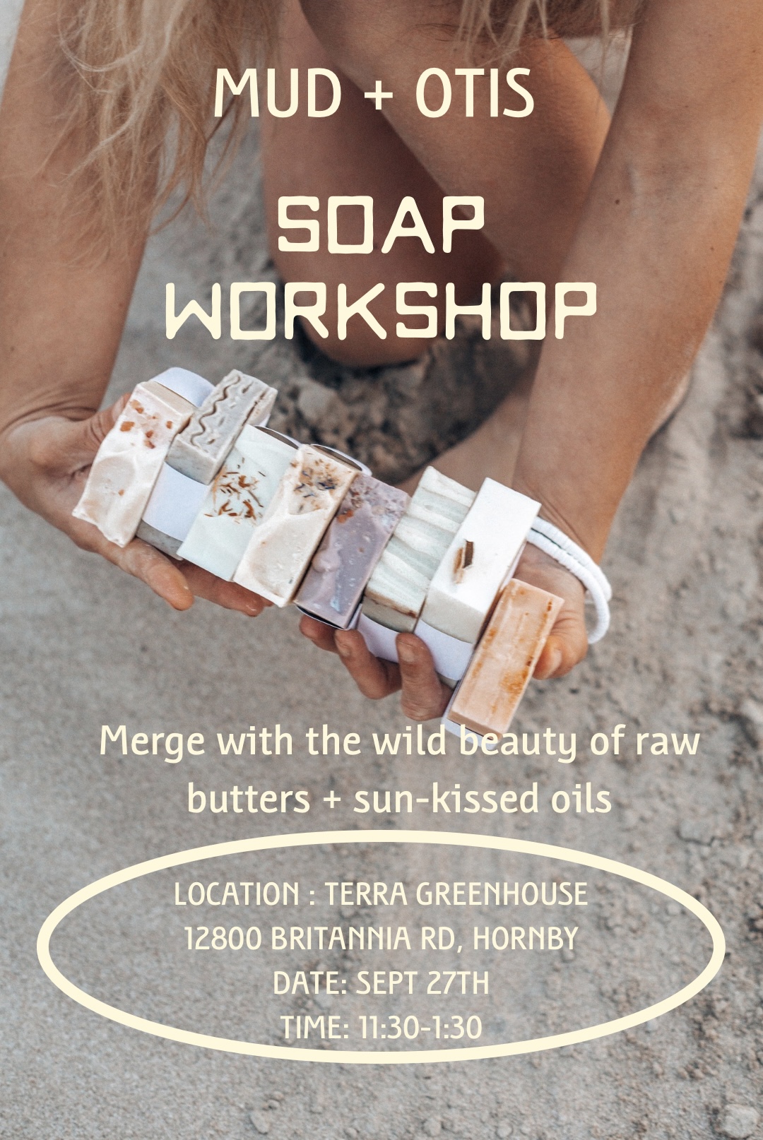 Soap Making Workshop at TERRA Milton