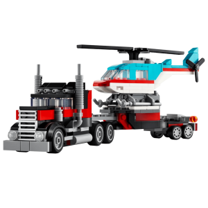 LEGO® 31146 - CREATOR - Truck Rig and Helicopter/Truck and Plane/Dual Jeeps - 270pcs 
