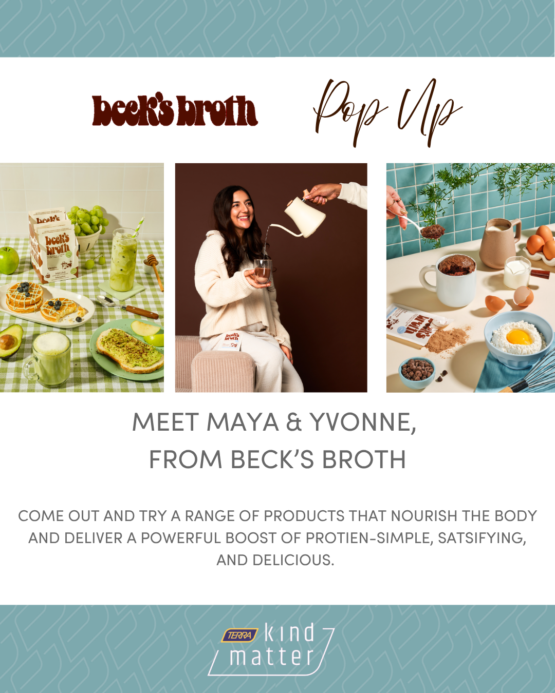 Beck's Broth Pop Up at Kind Matter Heartland