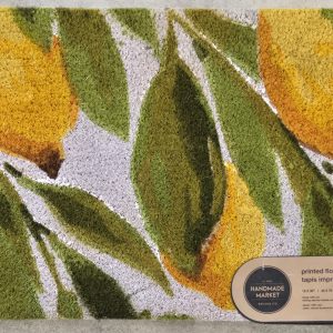 Lemon Coir Mat Door Mat 18x30"