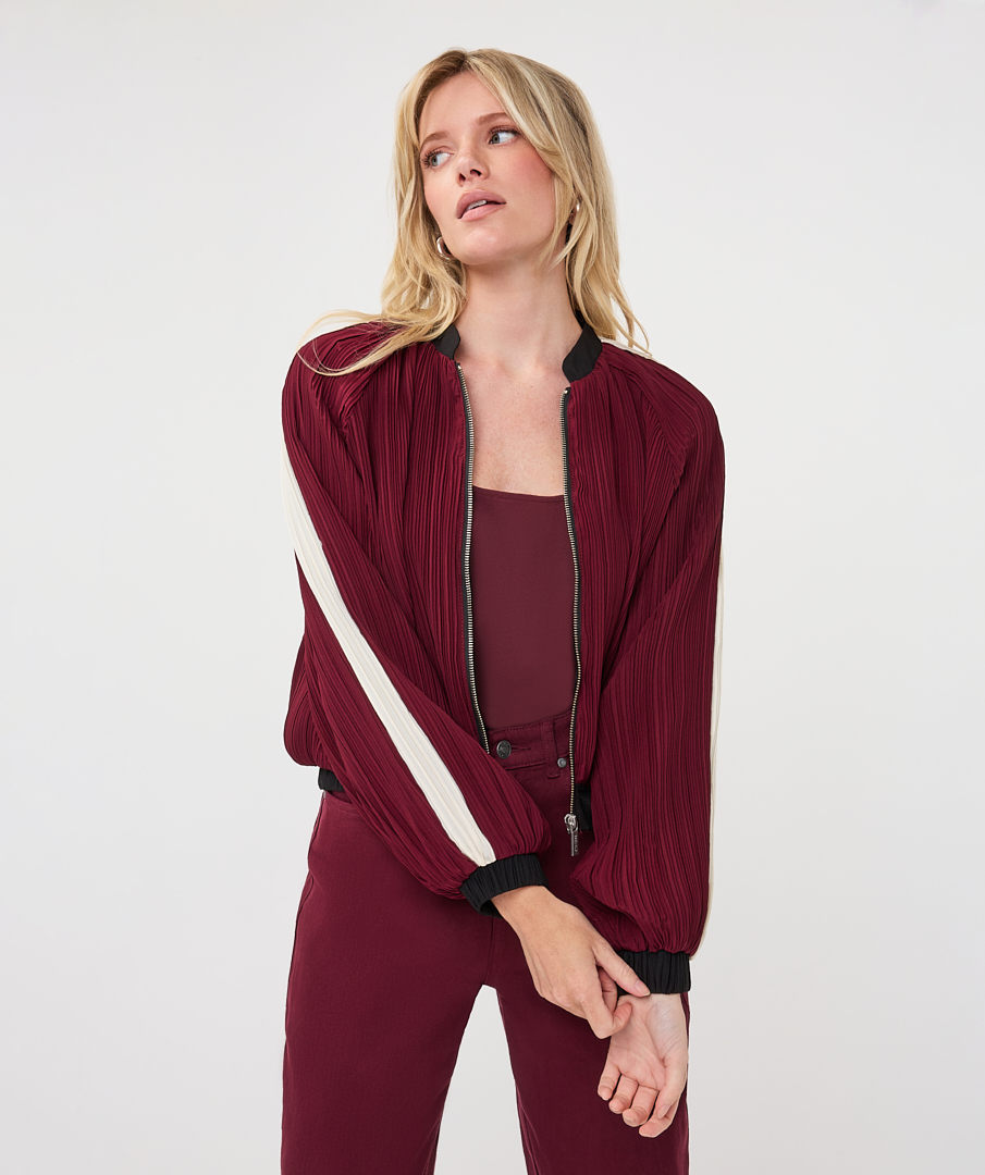 EsQualo - Jacket Bomber Plisse
